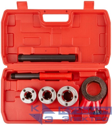 Набор клуппов трубных 3шт (1/2дюйм-3/4дюйм-1дюйм) FIT 70003