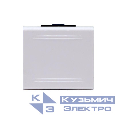 Выключатель 1-кл. 1п 2мод. Viva 16А IP20 бел. DKC 45021