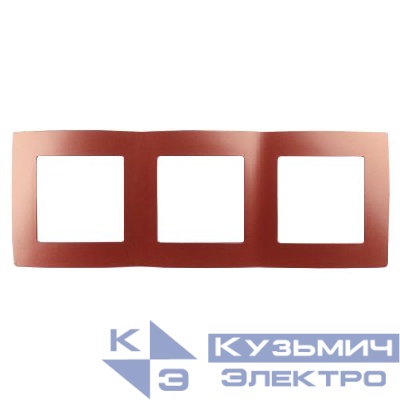 Рамка 3-м 12-5003-24 охра ЭРА Б0019407