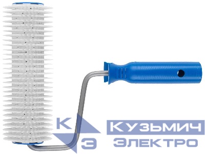 Валик игольчатый "мини" 200мм d72мм высота иглы 14мм пластик. КУРС 04151