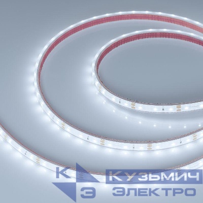 Лента светодиодная RTW-PFS-A60-11mm 12V White 6000К 4.8Вт/м IP68 2835 герметичная (уп.5м) Arlight 034006