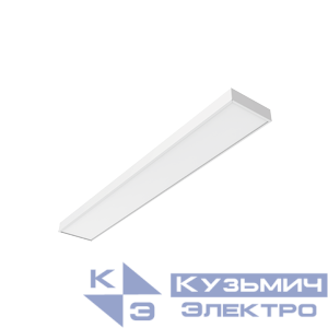 Светильник светодиодный BASIC 1195х180х50 30Вт 5000К офисный встраив. накладной аварийный автономный постоянного действия с опаловым рассеив. VARTON B1-A0-00270-01GA2-2003550