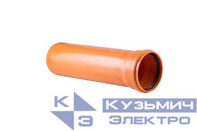 Труба НК ПП 110х3.4 рыж. (дл.1м) RTP 11210