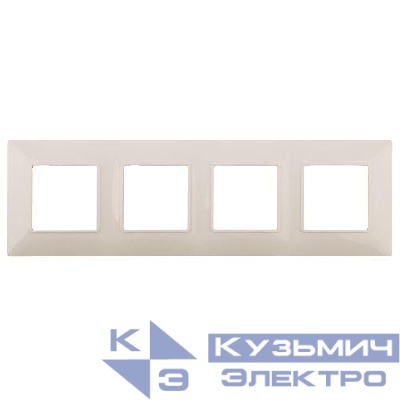 Рамка 4-м 14-5004-02 Elegance сл. кость ЭРА Б0034400