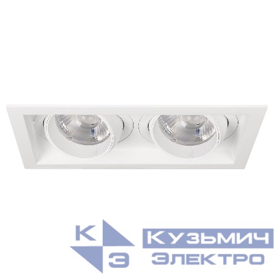 Светильник MS-VORTEX-BUILT-S250x140-2x30W Day4000 WH-WH 30 deg 230В 2х30Вт 4000К IP20 метал. Arlight 057764