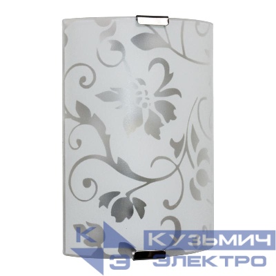 Светильник НББ 21-60 М21 "Эрика" 150х220 матов. бел./клипсы штамп метал. (инд. упак.) Элетех 1005205673