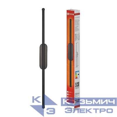 Светильник светодиодный ESTETIKA LUV-60C-30BL 10Вт 3000К 700лм 230В 600х50х25 черн. IN HOME 4690612054803