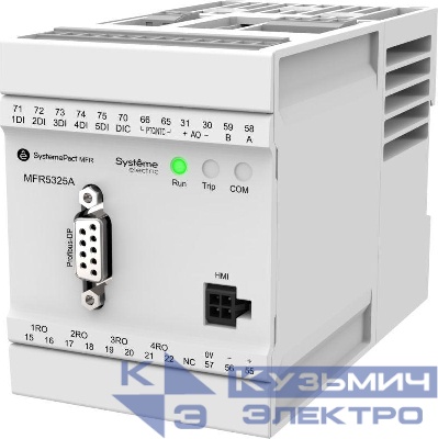 Реле MFR530 PROFIBUS-DP + MODBUS-RTU 25-100А ТТ d18мм 80-270В AC/DC SE MFR532100A
