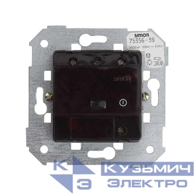 Выключатель релейный инфракрасный 1-кл. СП механизм Simon 82 500Вт механизм Simon 75356-39