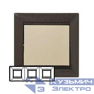 Рамка 3-м Valena горизонт. модерн Leg 770003