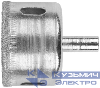 Коронка кольцевая алмазная по кафелю и стеклу 45х50мм КУРС 16291