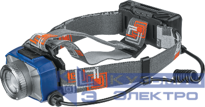 Фонарь аккумуляторный налобный 14 238 NPT-H18-ACCU 1CREE LED 10 Вт 7 режима аккум. Li-ion 2А.ч NAVIGATOR 14238