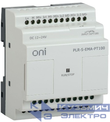 Реле логическое PLR-S. 3 RTD ONI PLR-S-EMA-PT100