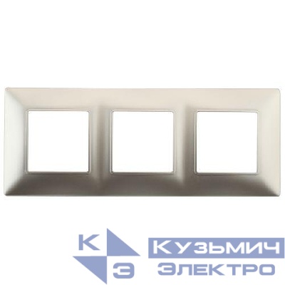 Рамка 3-м 14-5003-04 Elegance шампань ЭРА Б0034396