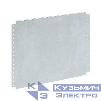 Плата монтажная частичная фронтальная для корпусов RAM fit 400х400мм DKC R6MPP04400