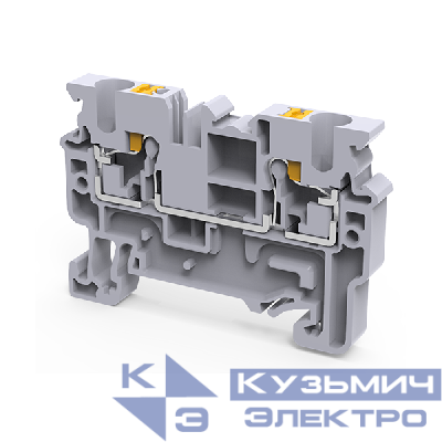 Клемма проходная push-in OptiClip CP-4-I-32А (0.2-4) сер. КЭАЗ 331840