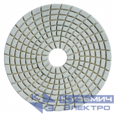Diamond Industrial Круг алмазный гибкий шлифовальный Черепашка 100 мм, №100 Diamond Industrial