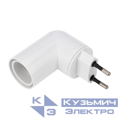 Переходник цокольный AC 220В-E14 с выключателем Rexant 11-8883
