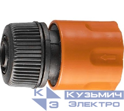 Соединитель быстросъемный для шланга 1/2 Вихрь 73/7/2/15