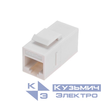 Адаптер проходной Keystone Jack RJ-45(8P8C) UTP кат.5E PRO Rexant 02-0101