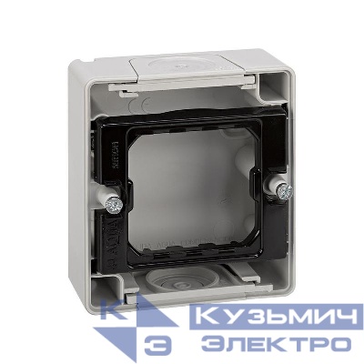 Коробка установочная 1-м сер. Simon44 Aqua 4400751-035