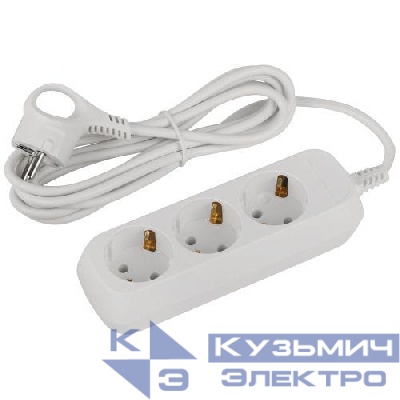 Удлинитель 3х3м с заземл. ПВС 3х0.75 UDL-10-330-E Greenline Эра Б0065037