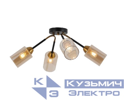 Люстра Liberta 60Вт E27х4 IP20 Freya FR4014PL-04BBZ