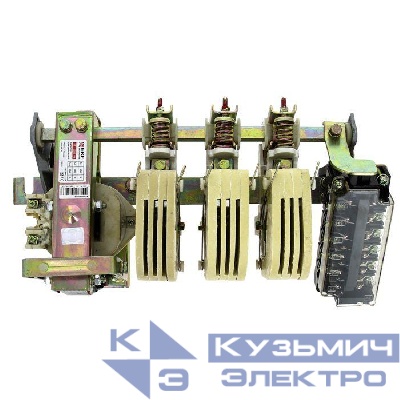 Контактор КТ-6033 250А кат. 220В AC 3НО+3НЗ EKF kt6033-220