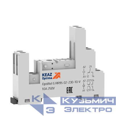 Розетка для реле OptiRel G RR95-02-230-10-V КЭАЗ 281173