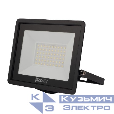 Прожектор светодиодный PFL-LV 50Вт IP65 6500К 4500лм DC 12В-48В / AC 12В-48В СДО низковольтный JazzWay 5070851