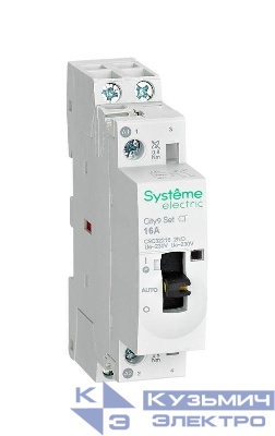 Контактор 2п City9 Set 2НО 16А AC 230В-230В SE C9C32216