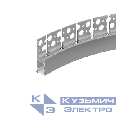 Профиль WALL-FANTOM-BENT-W10-SIDE-2000 ANOD L2000 алюм. Arlight 043694(1)