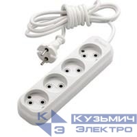 Удлинитель 4х7м без заземл. 10А IP20 Makel MGP147
