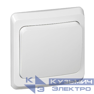 Выключатель 1-кл. СП Этюд 10А IP20 бел. SE BC10-001B