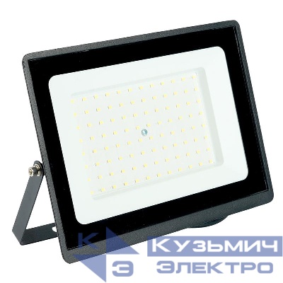 Прожектор светодиодный LL-936 100Вт 6400К IP65 AC 175-265В/50Гц 2835SMD черн. FERON 52109