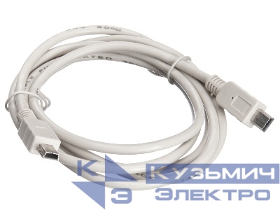 Кабель шт.mini USB B - шт.mini USB B 1.1 (1,5м), серый, блистер.. Netko РАСПРОДАЖА