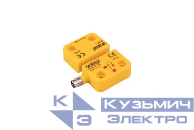 Датчик магнитный (2НЗ) разъем M8х4 (расст. сраб. 5мм) индикация LED левый выход IP68 EMAS SMS21LSZ-S15