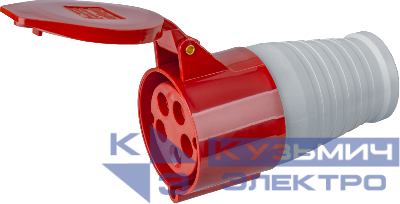 Розетка переносная 32А 3P+N+PE IP44 14 308 NCA-SR225-32-380 Navigator 14308