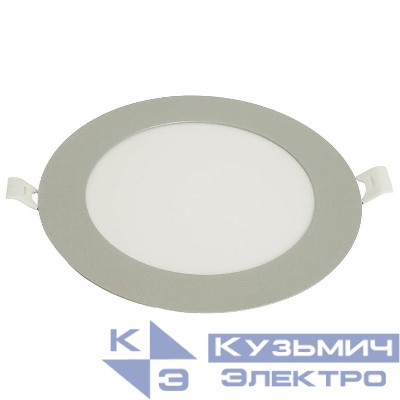 Светильник светодиодный AL500 9Вт 4000К 720лм встраив. с драйвером в комплекте сер. FERON 51611