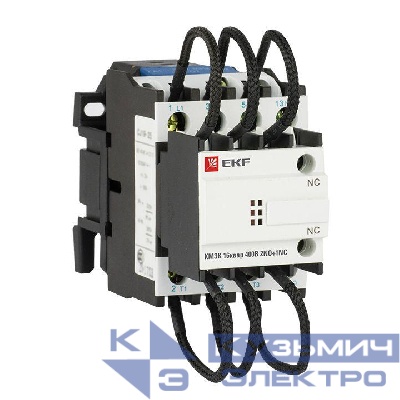 Контактор для конденсатора КМЭК 16квар 400В 2NО+1NC PROxima EKF ctrk-s-32-16-400