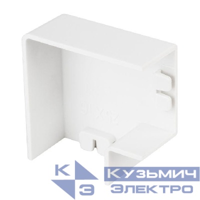 Поворот на 90град. 100х60 бел. Plast PROxima (уп.2шт) EKF abw-100-60x2