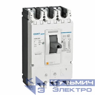 Выключатель автоматический 3п 500А 150кА NM8N-630R TM с рег. термомаг. расцеп. (R) CHINT 269296