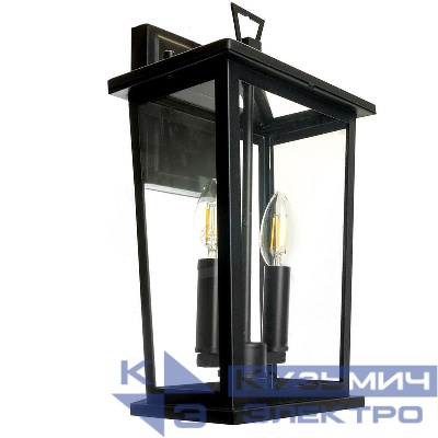 Светильник PL751 60Вт E14 230В садово-парковый с клеммой в комплекте черн. FERON 51279