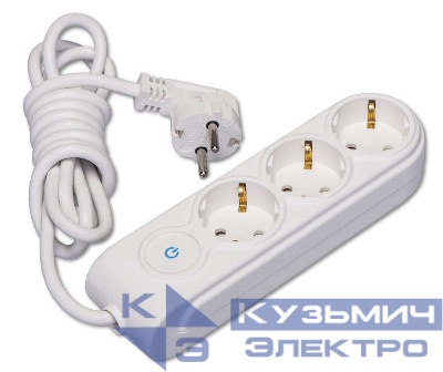 Удлинитель 3х15м с заземл. 16А IP20 с выкл. защ. шторки Makel N3310093