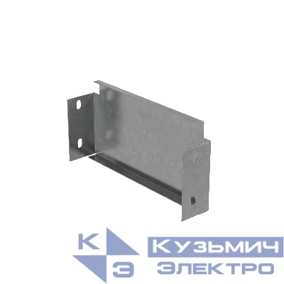 Заглушка для лотка 500х80 сталь 1мм "ПЛЮС" ZUplus80-500 КМ PL0863