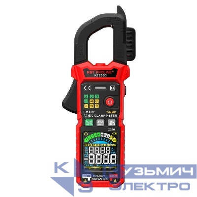 Клещи токовые цифровые КТ 205D PROLINE КВТ 90386