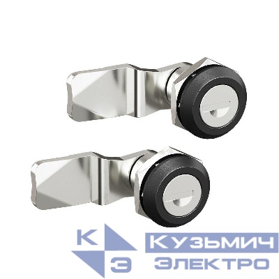 Комплект поворотных замков с личинкой под уникальный ключ для навесных корпусов ключи в комплекте (уп.2шт) DKC R5CE229N