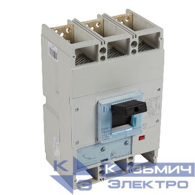 Выключатель автоматический 3п 630А 70кА DPX3 1600 термомагнитн. расцеп. Leg 422275