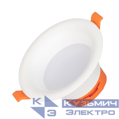 Светильник светодиодный MS-BLIZZARD-BUILT-R115-10W Day4000 WH 100 deg IP20 230В металл Arlight 035593