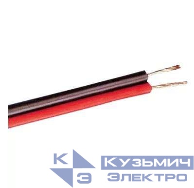 Кабель Stereo 2х2.5 Red/Black бухта (м) PROCONNECT 01-6108-6